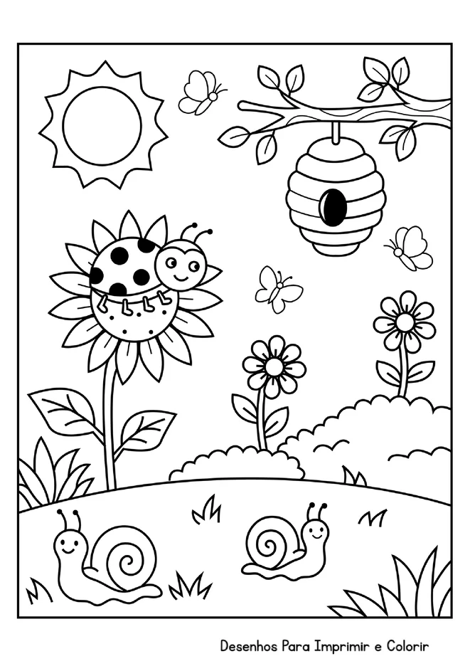 Jardins para colorir para imprimir e colorir - imagem 4